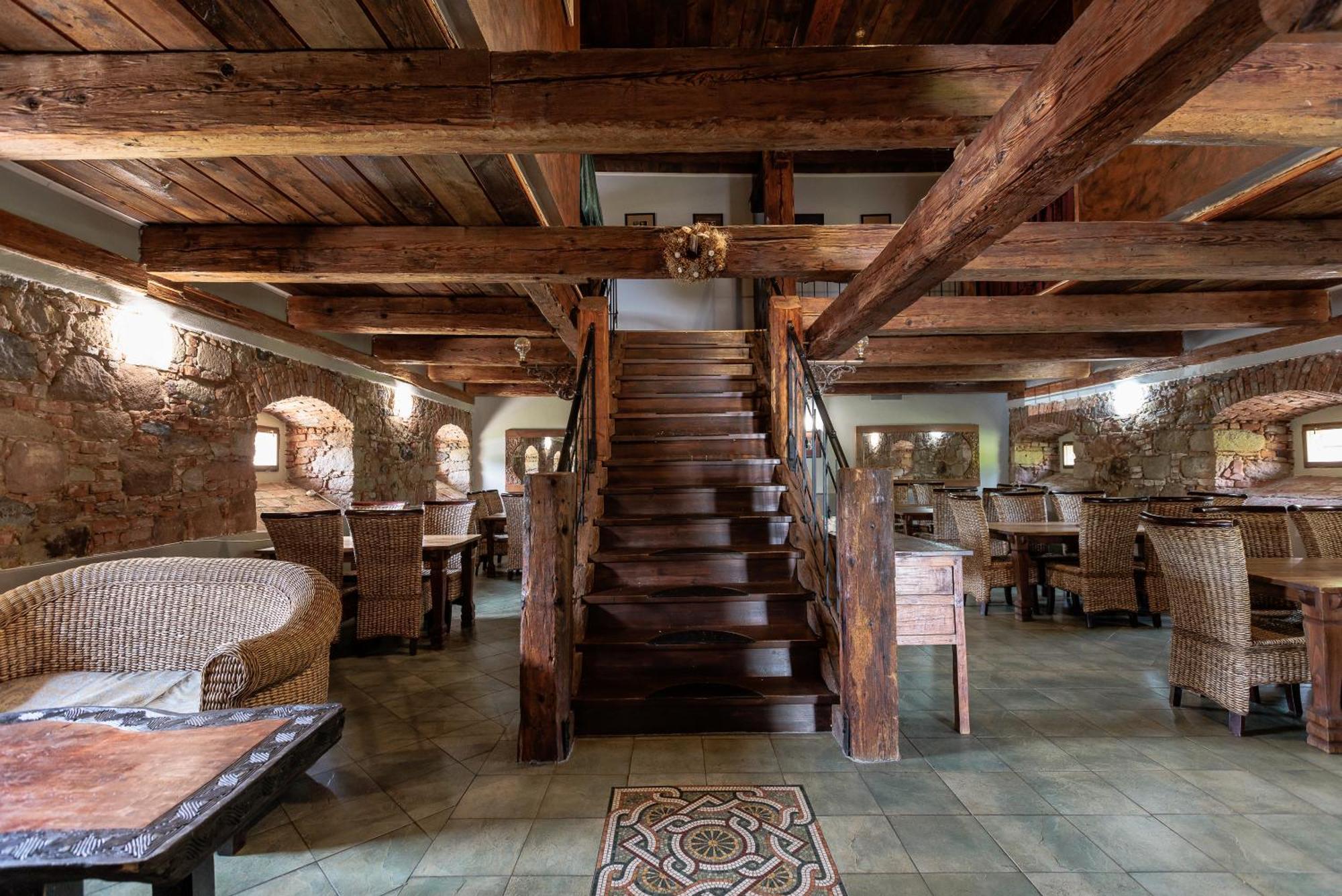 Hotel Barokni Spejchar Tlučná Esterno foto
